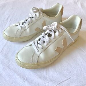 VEJA Esplar Leather Sneakers White Sable US8.5
